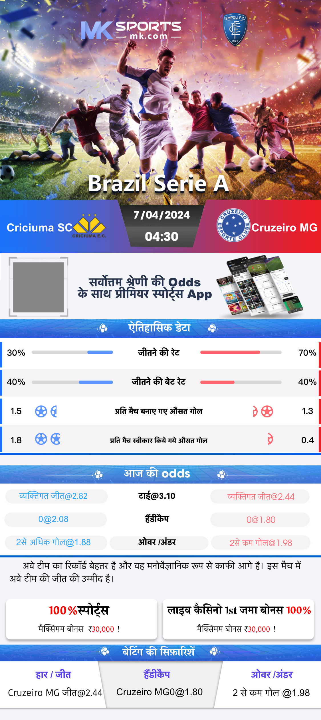 lottery result chart